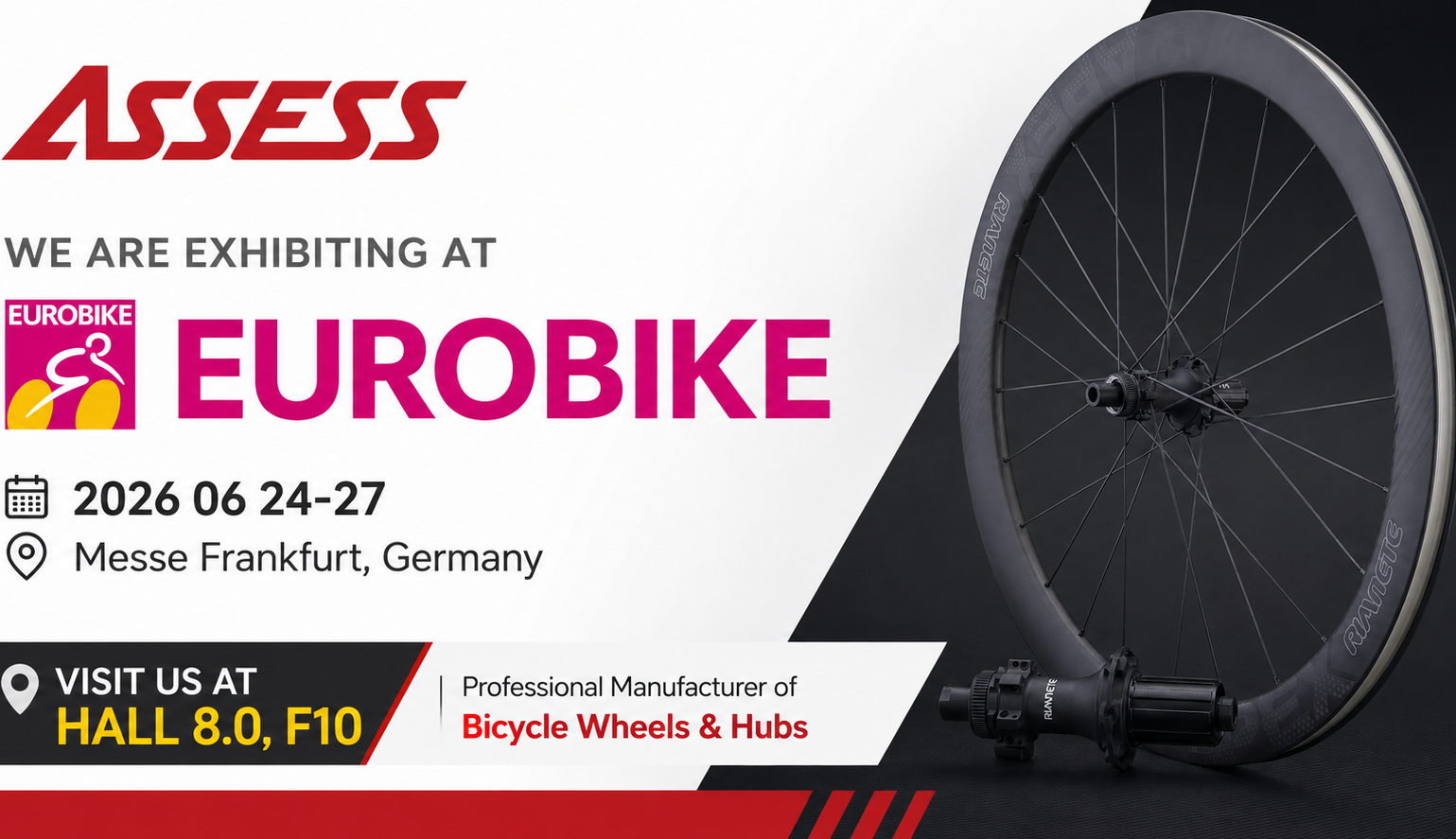 EUROBIKE 2026【Hall 8.0 F10】